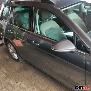 Volkswagen Golf VII SW Window Trim - Omac - S.Steel - Gloss Silver - 2013 Volkswagen Golf VII SW Window Trim - Omac - S.Steel - Gloss Silver - 2013